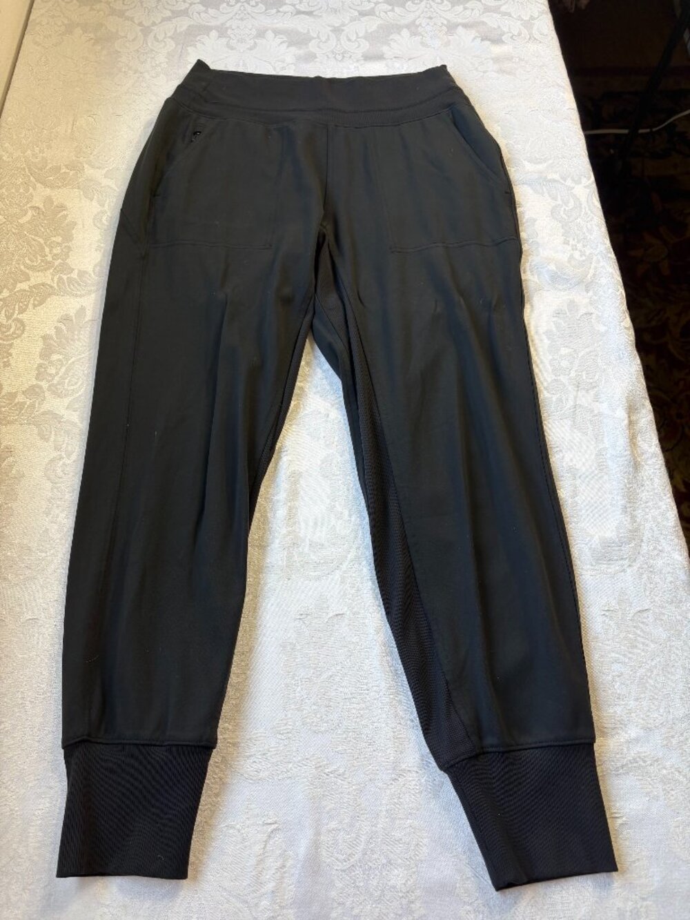 Athleta Venice High Rise Joggers Black Pants Womens Size S/P